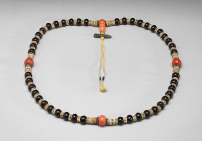 图片[2]-Bone prayer beads, Qing dynasty, 19th c., probably a Tibetan work.-China Archive